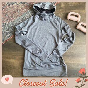 Old Navy Gray Activewear Lightweight Sweater with Hood – Size XS